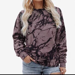 Zella’s Jamie Ink crewneck  pullover sweatshirt extra small